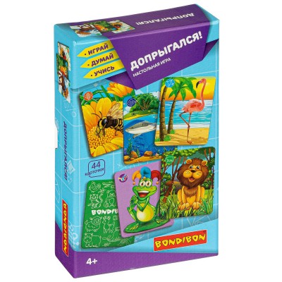 Настольная игра «Допрыгался!» 2 уровня сложности 